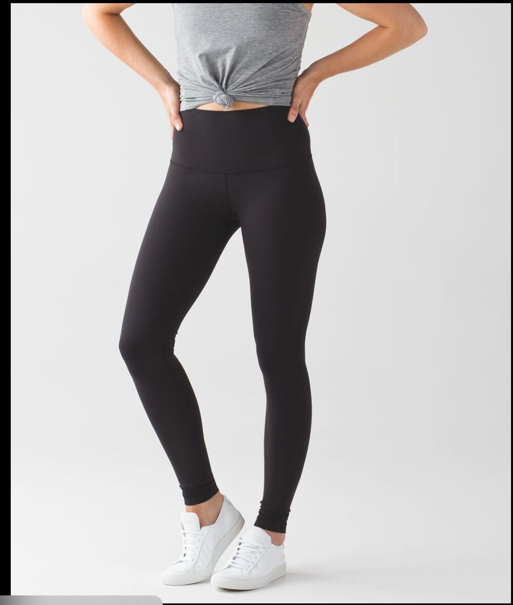 Lululemon Wunder Under Pant III Womens 4 Black Full Length Luxtreme Yoga Legging